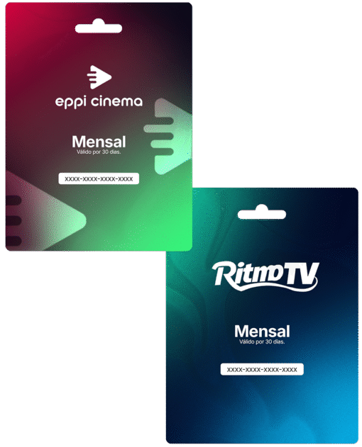 Gift Card RITMOTV+ Eppi Cinema - Mensal